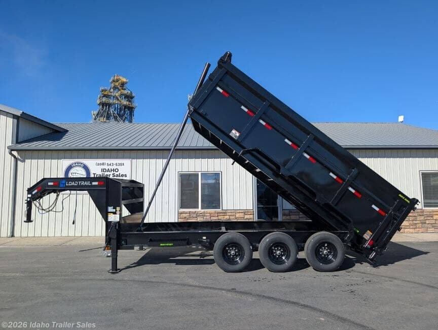 viral load 貴重TXDM 2026 Load Trail DG 83x16x4 Triple Axle Telescopic Gooseneck Dump 21K