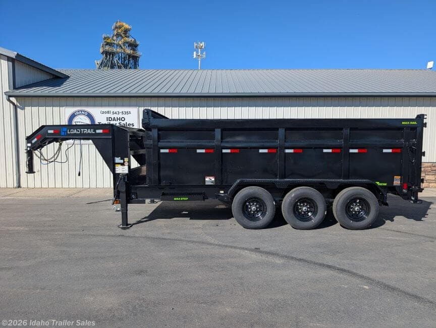 2026 Load Trail DG 83x16x4 Triple Axle Telescopic Gooseneck Dump 21K
