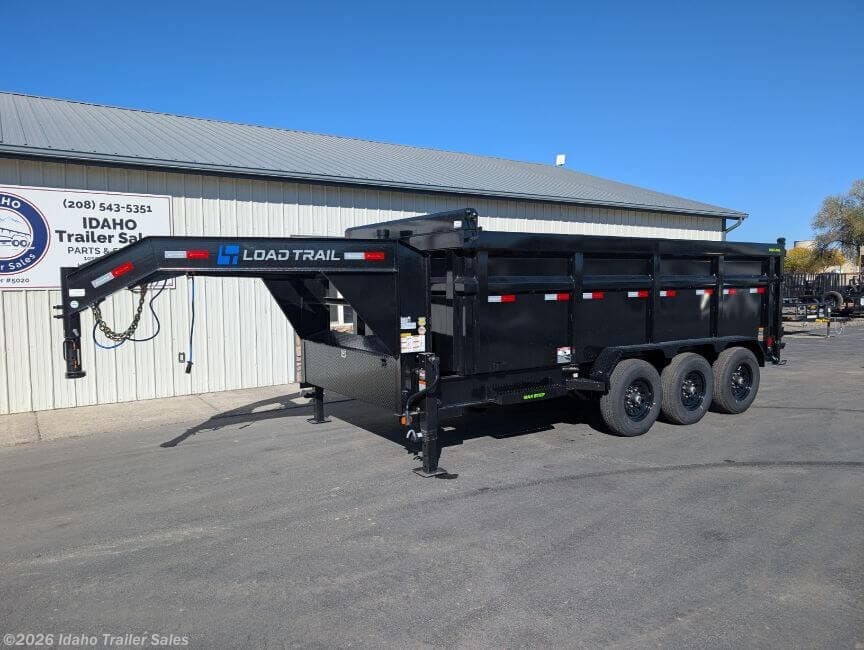 2026 Load Trail DG 83x16x4 Triple Axle Telescopic Gooseneck Dump 21K