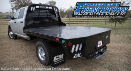 NEW CM TRUCK BEDS, MODEL RD 8&#39;6&quot; / 97&#39;&#39; / 58&#39;&#39; / 42&#39;&#39; (RD) STEEL TRUCK BED, FITS LONG WHEEL BASE DUAL WHEEL, 8&#39;6&#39;&#39; LONG X 97&#39;&#39; WIDE X 58&#39;&#39; CAB TO AXLE X 42&#39;&#39; FRAME WIDTH, W/ RUBRAIL &amp; STAKE POCKETS, STEEL TUBE HEAD ACHE RACK, W/ TAIL &amp; BACKUP LIGHTS, W/ FULL WIDTH TAIL SKIRT W/ TAPERED CORNERS, 4&#39;&#39; CHANNEL FRAME RAILS, 3&#39;&#39; CHANNEL CROSSMEMBERS, B &amp; W 30000# GOOSENECK BALL, 18500# B &amp; W RECEIVER TYPE BUMPER HITCH W/ RV PLUG, STEEL DIAMOND PLATE FLOORING, LED LIGHTS, 963# SHIPPING WEIGHT, SN: MB00336732