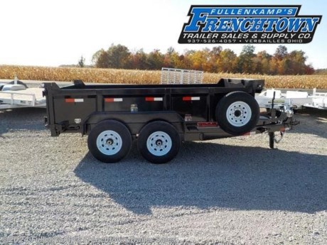 2023 TRAILERMAN TRAILER MFG. MODEL HT8312HDT-140 HYDRAULIC DUMP TRAILER, 102&quot; OVERALL WIDE, 83&quot; BETWEEN THE 24&quot; TALL SIDES X 12&#39; LONG DUMP BED, (5) WELD ON D-RINGS, STAKE POCKETS, COMBO REAR GATE, BOTH BARN DOOR AND SPREADER, 6&#39; SLIDE IN REAR RAMPS, 8&quot; CHANNEL MAINFRAME, 3&quot; CHANNEL CROSSMEMBERS ON 12&#39; CENTERS, TARP SHROUD W/ MESH TARP KIT, A-FRAME TOOL BOX ON 6&quot; CHANNEL TONGUE HOUSING THE HYDRAULIC SYSTEM AND BATTERY, SCISSORS LIFT HOIST, POWER UP AND POWER DOWN W/ GRAVITY DOWN 3-WAY, CORDED AND WIRELESS REMOTES, (1) 12,000# DROPLEG JACK W/ SANDPAD, 2-5/16&quot; BALL COUPLER W/ SAFETY CHAINS, ST235/ 80R 16&quot; L.R. E RADIAL TIRES ON 8-BOLT MOD WHEELS W/ SPARE, (2) 7,000# EZ LUBE SPRING AXLES W/ BRAKES ON BOTH AND COMPLETE BREAK-A-WAY SYSTEM AND BATTERY, DOT LEGAL, 7-WAY RV PLUG, SEALED WIRING HARNESS, LED LIGHTING PACKAGE, BLACK IN COLOR, 14,000# GVWR, 3880 # SHIPPING WEIGHT, SN: 5JWLD1227PN107060