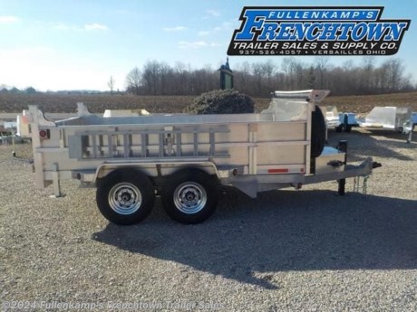 &lt;p&gt;2023 QUALITY STEEL &amp;amp; ALUMINUM TRAILER MFG. MODEL 8312AHD12K&lt;strong&gt; ALUMINUM HYBRID LOW PROFILE&lt;/strong&gt; &lt;strong&gt;DUMP TRAILER&lt;/strong&gt;, 102&#39;&#39; OVERALL WIDE, 83&#39;&#39; WIDE BETWEEN THE 24&quot; TALL SIDES W/ STAKE POCKETS X 12&#39; LONG BED, BARN DOOR GATE, 2&quot; X 5&quot; GALVANIZED STEEL TUBE FRAME, (2) STEEL GALVANIZED SIDE MOUNTED RAMPS, ALUMINUM UPPER FRAME AND BOX W/ 4 &quot;D&quot; RINGS, SELF CONTAINED HYDRAULIC SYSTEM W/ POWER UP &amp;amp; GRAVITY DOWN &amp;amp; STORAGE AREA W/ WIRELESS REMOTE, SINGLE TELECYLINDER, 10K SQUARE DROP LEG JACK, ADJUSTABLE 2 - 5/16&#39;&#39; BALL COUPLER W/ SAFETY CHAINS, TANDEM TREAD PLATE FENDERS, ST - 235/80R X 16&#39;&#39; (3520#) LOAD RANGE &quot;E&quot; TIRES, 8 - BOLT GALVANIZED STEEL WHEELS W/ SPARE MOUNT AND SPARE TO MATCH, 6000# SLIPPER SPRING AXLES W/ BRAKES ON BOTH AND COMPLETE BREAK-A-WAY SYSTEM AND BATTERY, DOT LEGAL, 7-WAY RV PLUG, LED LIGHTING PACKAGE, ALUMINUM TARP KIT, REAR STABILIZER JACKS, GALVANIZED AND ALUMINUM IN COLOR, 12000# GVWR, 3440 SHIPPING WEIGHT SN: 5LEB1DD25P1230523&lt;/p&gt;