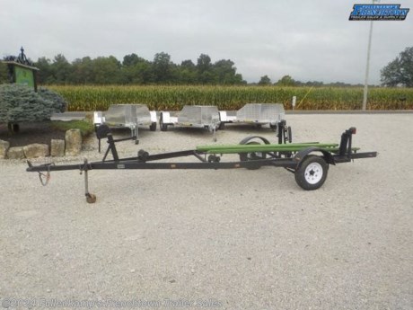 USED BOAT TRAILER IN GREAT SHAPE,15&#39; LONG 69&quot; BETWEEN THE FENDERS, STEPS IN FRONT AND REAR OF FENDERS, ALL ADJUSTABLE ROLLERS FRONT, REAR AND BOTTOM, FULLY COVERED ADJUSTABLE RUNNERS, DS2100 TRAILER TIRES W/ 5 BOLT STEEL WHEELS, 2&quot; COUPLER W/ SAFETY CHAINS, SIND WIND JACK W/ CASTER WHEEL, 4 WAY PLUG, DOT LEGAL. NO MCO