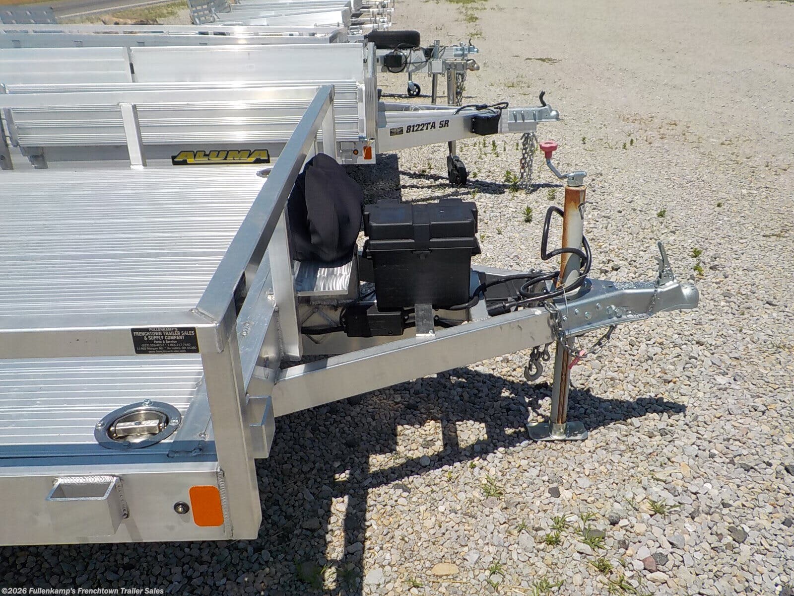 2024 LST 722-A  10K W/ 4400# WINCH by Black Rhino Trailers from Fullenkamp's Frenchtown Trailer Sales in Versailles, Ohio