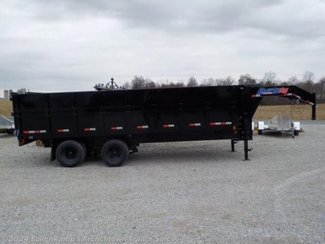 &lt;p&gt;2024 &amp;nbsp;LIBERTY TRAILERS MODEL LD24K96X20B12 GN DUMP TRAILER, &amp;nbsp;102&#39;&#39; OVERALL WIDE, 96&#39;&#39; INSIDE &amp;nbsp; X 20&#39; LONG W/ 42&#39;&#39; SOLID SIDES &amp;amp; &lt;strong&gt;DOUBLE REAR DOORS W/ SPREADER GATE,&lt;/strong&gt; W/ 6 TIE DOWN RINGS ON THE FLOOR, 8&#39; SLIDE IN THE REAR RAMPS, DUAL 12K DROPLEG SPRING ASSIST JACKS, SIDE STEPS EACH SIDE, SELF CONTAINED HYDRAULIC SYSTEM W/ CHARGE WIRE, CORDED REMOTE CONTROL, &lt;strong&gt;7&lt;/strong&gt; &lt;strong&gt;GAUGE STEEL FLOOR,&lt;/strong&gt; ST-235/80R X 16&#39;&#39; &amp;nbsp;LOAD RANGE &quot;E&quot; TIRES, 8 - BOLT FLAT FACE DUAL WHEELS, W/ SPARE TO MATCH, &amp;nbsp;12&#39;&#39; I BEAM MAIN FRAME, 3&#39;&#39; STRUCTURAL CHANNEL CROSSMEMBERS 16&quot; OC ON THE BED, 10000# HEAVY DUTY &amp;nbsp;DEXTER OIL BATH AXLES, W/ &amp;nbsp;HEAVY DUTY SLIPPER SPRINGS , 96&quot; WIDE ROLL TARP, DOT LEGAL, RV PLUG, LED LIGHTS W/ SEALED MODULAR HARNESS, &amp;nbsp;BLACK IN COLOR, 23900# GVWR, 8570# SHIPPING WEIGHT, SN: 5M4LD2012RF040740&lt;/p&gt;