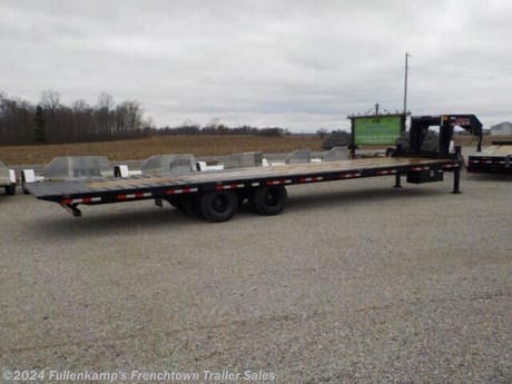&lt;p&gt;2024 TRAILERMAN TRAILER MFG. &amp;nbsp; MODEL &amp;nbsp;T102259HHYD-GN 259 HYDRAULIC DOVETAIL &amp;nbsp; LO - PROFILE GN FLATBED W/ DUAL WHEELS, &amp;nbsp; 102&#39;&#39; &amp;nbsp; OVERALL WIDE &amp;nbsp;W/ &amp;nbsp;CHANNEL OUTER RAIL W/ RUBRAIL &amp;amp; STAKE POCKETS, &amp;nbsp;X &amp;nbsp;25&#39; &amp;nbsp;LONG DECK &amp;nbsp;PLUS &amp;nbsp;9&#39; HYDRAULIC &amp;nbsp;DOVETAIL, &amp;nbsp;SIDE STEPS ON EACH SIDE, &lt;strong&gt;2 UNDERBODY&lt;/strong&gt; &lt;strong&gt;BUYERS TOOL BOXES 14 X 16 X 36&lt;/strong&gt;, 12&#39;&#39; &amp;nbsp;X 19# PIERCED I - BEAM MAIN FRAME, &amp;nbsp;3&#39;&#39; CHANNEL PIERCED CROSSMEMBERS, &amp;nbsp;&lt;strong&gt;DUAL HYDRAULIC JACKS&lt;/strong&gt;, &amp;nbsp;ADJUSTABLE 2-5/16&#39;&#39; BALL GOOSENECK COUPLER W/ SAFETY CHAINS, &amp;nbsp;TREATED FLOORING, &amp;nbsp;UPGRADED 215/75R &amp;nbsp;X &amp;nbsp;17.5&#39;&#39; &amp;nbsp; LOAD RANGE &quot;H&quot; &amp;nbsp;RADIAL TIRES, &amp;nbsp;8 &amp;nbsp;- &amp;nbsp; BOLT FLAT FACE DUAL WHEELS, W/ SPARE TO MATCH, &amp;nbsp;12000# &amp;nbsp;DEXTER &amp;nbsp;FLOATING SUSPENSION SPRING AXLES W/ &lt;strong&gt;ELECTRIC OVER HYDRAULIC DRUM BRAKES&lt;/strong&gt;, &amp;nbsp;DOT LEGAL RV PLUG, &amp;nbsp;LOCKABLE TOOL BOX BETWEEN THE GN &amp;nbsp;UPRIGHTS &amp;amp; UNDER THE BED FOR STORAGE OF THE SELF CONTAINED HYDRAULIC SYSTEM W/ &amp;nbsp;BOTH WIRELESS &amp;amp; CORDED REMOTE CONTROLS, &amp;amp; &amp;nbsp;CHARGE WIRE FROM THE TOW VEHICLE, &amp;nbsp;RUBBER MOUNTED LED LIGHTS W/ SEALED HARNESS, &amp;nbsp; ACRYLIC ENAMEL PAINT W/ &amp;nbsp;HIGH SOLIDS PRIMER BLACK IN COLOR, &amp;nbsp;25900# &amp;nbsp;GVWR, &amp;nbsp;8800# APPROX SHIPPING WEIGHT. &amp;nbsp;SN: 5JWLH3421RL108961&lt;/p&gt;