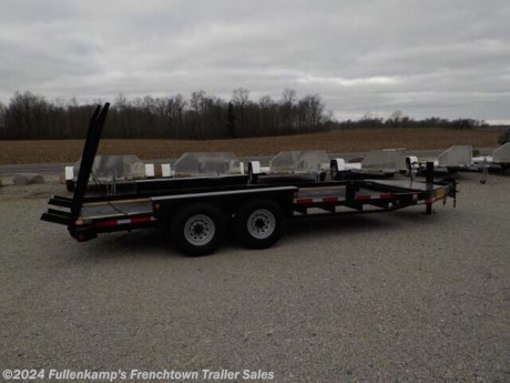 &lt;p&gt;2015 &amp;nbsp; BELSHE TRAILER MFG. &amp;nbsp; MODEL &amp;nbsp;WB-14 2EP EQUIPMENT &amp;nbsp;TRAILER, &amp;nbsp; &amp;nbsp;102&#39;&#39; OVERALL WIDE, 80-1/2&#39;&#39; WIDE BETWEEN THE FENDERS, X 18&#39; OF FLAT DECK, W/ 6&#39; LADDER BAR STANDUP RAMPS W/ SPRING ASSIST, 3-1/2&#39;&#39; X 6&#39;&#39; X .375 ANGLE IRON MAIN FRAME, 4&#39;&#39; X 5.4# CHANNEL CROSSMEMBERS, TANDEM STEEL 10 GAUGE FORMED FENDERS, 12K DROPLEG JACK, TREATED FLOORING, ST-235/80R X 16&#39;&#39; LOAD RANGE &quot;E&quot; (3520#) RADIAL TIRES, 8 - BOLT SILVER MOD WHEELS W/ SPARE TO MATCH, ADJUSTABLE PINTLE HITCH, 8&#39;&#39; CHANNEL TONGUE W/ EXPANDED METAL FOR CHAIN STORAGE, &amp;nbsp;7000# SLIPPER SPRING AXLES, DOT LEGAL, 6 &amp;nbsp;- &amp;nbsp;PRONG PLUG, BLACK IN COLOR, 14000# GVWR, 3600# SHIPPING WEIGHT, &amp;nbsp;SN: 16JFO1821F1048105&lt;/p&gt;
