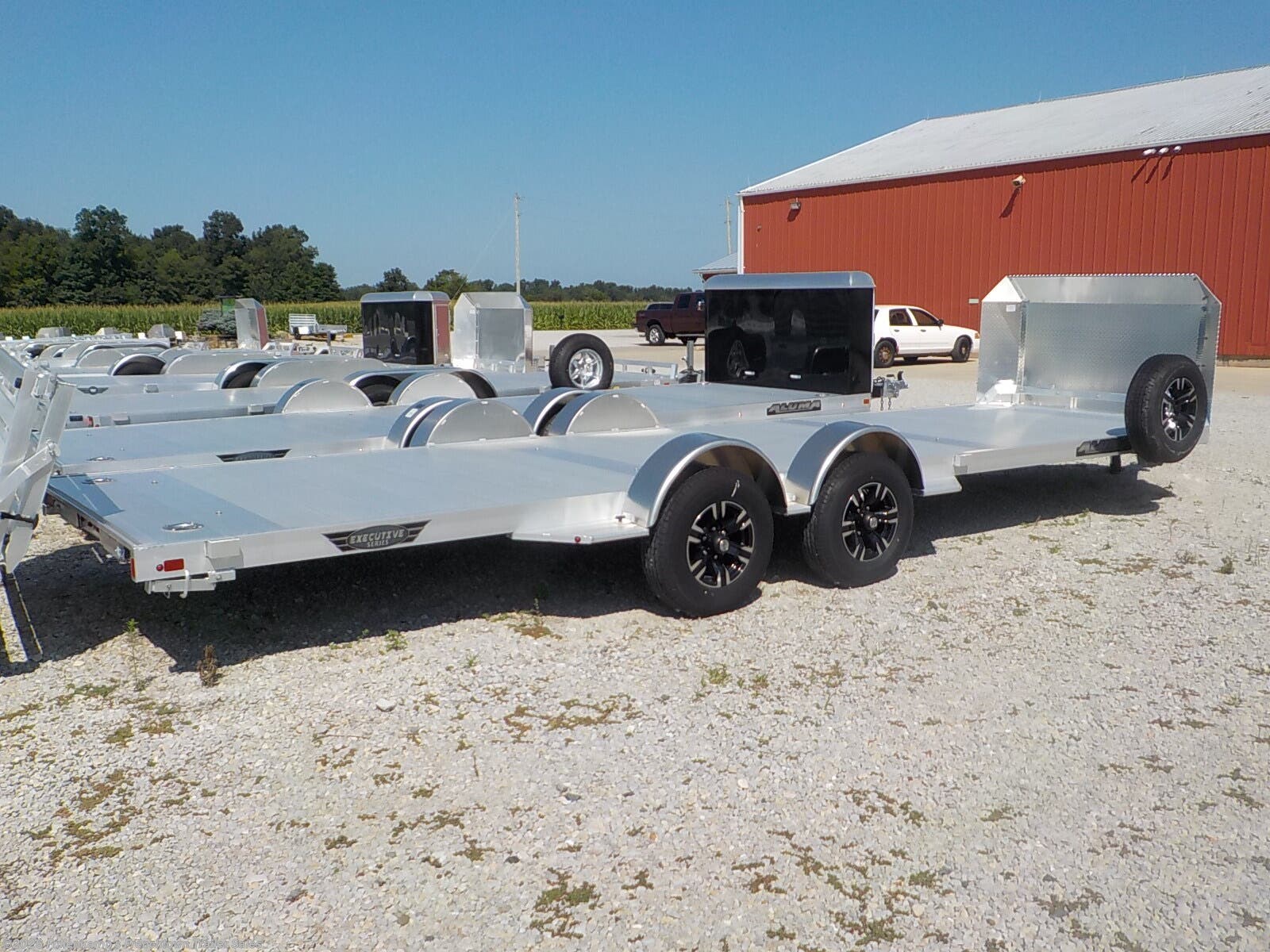 2024 Aluma EX8224H - New Car Hauler Trailer for sale by Fullenkamp's Frenchtown Trailer Sales in Versailles, Ohio