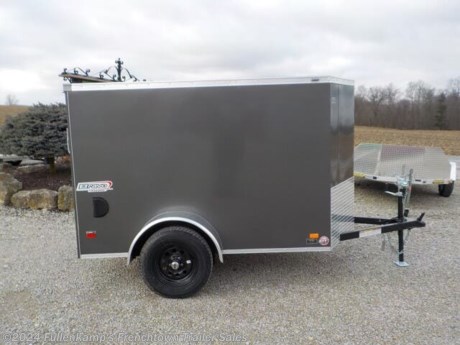 &lt;p&gt;2024 BRAVO TRAILER MODEL &amp;nbsp;SCOUT SC58SA, &amp;nbsp;ENCLOSED CARGO TRAILER, &amp;nbsp;78&#39;&#39; OVERALL WIDE, 56&#39;&#39; WIDE INSIDE, X &amp;nbsp;8&#39; LONG PLUS THE WEDGE NOSE, &amp;nbsp;X &amp;nbsp;5&#39;1&quot; TALL INSIDE, &amp;nbsp;SIDE WIND JACK W/ SAND PAD, &amp;nbsp;2&#39;&#39; BALL COUPLER W/ SAFETY CHAINS, &amp;nbsp;REAR RAMP DOOR W/ SPRING ASSIST, &amp;nbsp;3&quot; TUBE MAINFRAME, &amp;nbsp;CROSS-MEMBERS AND UPRIGHTS ON 16&quot; CENTERS, ROOF BOWS ON 24&quot; CENTERS, .030 SCREWLESS OUTSIDE SKIN, 1 PIECE ALUMINUM FLAT ROOF, 24&#39;&#39; ALUMINUM TREAD PLATE STONE GUARD, 10&#39;&#39; &amp;nbsp;ALUMINUM FENDERS, 3/8&#39;&#39; DRYMAX INTERIOR WALLS, 3/4&#39;&#39; ENGINEERED &amp;nbsp;FLOORING, &amp;nbsp;BLACK WHEELS, ST-205/75R X 15&#39;&#39; LOAD RANGE &quot;C&quot; RADIAL TIRES, 2990# SPRING AXLE, , DOT LEGAL, FLAT 4 PLUG, 1 - 12 VOLT INTERIOR LIGHT W/ SWITCH AND &lt;strong&gt;REAR LOAD LITE,&lt;/strong&gt; FLO THRU VENTS, LED LIGHTS, &amp;nbsp;CHARCOAL IN COLOR, 2990# GVWR, 850# SHIPPING WEIGHT &amp;nbsp;SN: 542BA0813RB045538&lt;/p&gt;