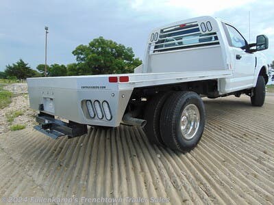 &lt;p&gt;NEW &amp;nbsp; CM &amp;nbsp;TRUCK BEDS, &amp;nbsp;MODEL &amp;nbsp; AL RD &amp;nbsp;8&#39;6&#39;&#39; / 84&#39;&#39; / 56&#39;&#39; / 38&quot; &amp;nbsp;(ALRD) ALUMINUM TRUCK BED, &amp;nbsp;FITS &amp;nbsp;LONG &amp;nbsp;WHEEL BASE &amp;nbsp;SINGLE WHEEL THAT HAD AN 8&#39; BED ON IT, 8&#39;6&#39;&#39; LONG X 84&#39;&#39; WIDE X 56&quot; &amp;nbsp;CAB TO AXLE X 38&quot; FRAME WIDTH, &amp;nbsp; W/ RUBRAIL &amp;amp; STAKE POCKETS, &amp;nbsp;ALUMINUM HEAD ACHE RACK, W/ TAIL &amp;amp; BACKUP LIGHTS, &amp;nbsp;W/ &amp;nbsp;FULL WIDTH TAIL SKIRT W/ &amp;nbsp;TAPERED CORNERS, 4&#39;&#39; CHANNEL FRAME RAILS, 3&#39;&#39; CHANNEL CROSSMEMBERS, &amp;nbsp;B &amp;amp; W &amp;nbsp;30,000# &amp;nbsp;GOOSENECK BALL W/ 7-WAY RV PLUG IN GN BOX, 24,000# &amp;nbsp;B &amp;amp; W RECEIVER TYPE BUMPER HITCH W/ RV PLUG AND 5-FLAT ON REAR TAILBOARD, &amp;nbsp; ALUMINUM PLANK FLOORING, &amp;nbsp;RUBBER MOUNTED LED LIGHTS, &amp;nbsp;491# SHIPPING &amp;nbsp;WEIGHT SN: MX00370592&lt;/p&gt;