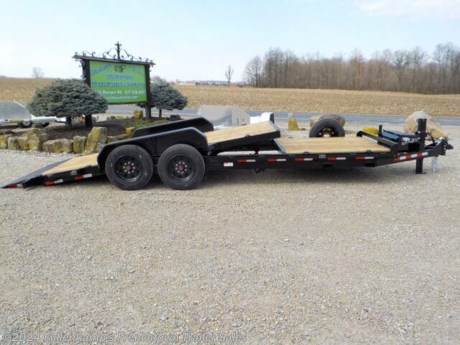 &lt;p&gt;2024 TRAILERMAN TRAILER MFG. &amp;nbsp; MODEL &amp;nbsp;T83166CT-B-160 &amp;nbsp;CUSHION TILT EQUIPMENT TRAILER, &amp;nbsp; 102&#39;&#39; OVERALL WIDE, 82&#39;&#39; BETWEEN THE FENDERS, W/ 6&#39; STATIONARY DECK, &amp;amp; 16&#39; TILTING DECK @ 11 DEGREE ANGLE, &amp;nbsp;W/ 10 - &quot;D&quot; RINGS, &amp;amp; ADJUSTABLE WINCH MOUNT POST &amp;amp; CUSHION CYLINDER W/ FLOW CONTROL, TREATED FLOORING, 5&#39;&#39; X 3&#39;&#39; TUBE MAIN FRAME, &lt;strong&gt;3&#39;&#39; CROSSMEMBERS ON 12&#39;&#39; CENTERS&lt;/strong&gt;, 12K DUAL PIN SPRING ASSIST DROPLEG JACK, ADJUSTABLE 2-5/16&#39;&#39; BALL COUPLER W/ SAFETY CHAINS, &lt;strong&gt;LOCKABLE TOOL BOX &amp;nbsp;IN THE TONGUE&lt;/strong&gt;, TANDEM STEEL FENDERS, &lt;strong&gt;215/75R17.5&#39;&#39; &amp;nbsp;LOAD RANGE &quot;H&quot; TIRES,&lt;/strong&gt; 8 - BOLT MOD WHEELS, W/ &lt;strong&gt;SPARE TO MATCH&lt;/strong&gt;, (2) 8000# &amp;nbsp;DEXTER &amp;nbsp;4&#39;&#39; DROP SLIPPER SPRING AXLES W/ BRAKES ON BOTH AND COMPLETE BREAK-A-WAY SYSTEM AND BATTERY, DOT LEGAL, 7-WAY RV PLUG, RUBBER MOUNTED LED LIGHTS W/ SEALED HARNESS, &amp;nbsp;BLACK IN COLOR,&lt;strong&gt; FORK CARRIERS ON CURB SIDE&lt;/strong&gt;, 16000# GVWR, 4735# SHIPPING WEIGHT, SN: 5JWL62222RL109703&lt;/p&gt;