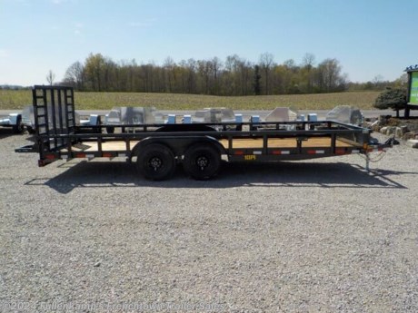 &lt;p&gt;2024 &amp;nbsp;BIG TEX TRAILER MFG. &amp;nbsp;MODEL &amp;nbsp;10PI-20 TANDEM AXLE UTILITY TRAILER, &amp;nbsp; 102&quot; OVERALL WIDE, 83&quot; BETWEEN THE FENDERS X 20&#39; LONG DECK W/ 2 1/2&quot; PIPE TOP RAIL 16&quot; TALL W/ 3&quot; X 2&quot; X 3/16&quot; ANGLE UPRIGHTS, STAKE POCKETS ON OUTSIDE OF FRAME, 4&#39; TALL HEAVY DUTY REAR RAMP GATES W/ SPRING ASSIST AND ADJUSTABLE STABILIZERS, 5&quot; CHANNEL FOLD BACK / WRAP TONGUE, 3&quot; X 2&quot; X 3/16&quot; ANGLE CROSSMEMBERS ON 16&quot; CENTERS, 5&quot; X 3&quot; X 1/4&quot; MAINFRAME, 9&quot; WIDE X 72&quot; TEARDROP SMOOTH FENDERS W/ BACKS, 8000# DROPLEG SET BACK JACK W/ SANDPAD, ADJUSTABLE 2-5/16&quot; FORGED BALL COUPLER W/ SAFETY CHAINS, 2&quot; TREATED PINE WOOD FLOORING, ST225/ 75R 15&quot; LOAD RANGE D RADIAL TIRES ON 6-BOLT BLACK 15&quot; STEEL MOD WHEELS, W/ SPARE MOUNT, (2) 5200# EZ-LUBE SPRING AXLES W/ EQUALIZERS &amp;amp; BRAKES ON BOTH AXLES W/ COMPLETE BREAK-A-WAY SYSTEM AND BATTERY, DO LEGAL, 7-WAY RV PLUG, LED LIGHTING PACKAGE W/ PROTECTED WIRING HARNESS, BLACK IN COLOR, 9990# GVWR, &amp;nbsp;2486# SHIPPING WEIGHT, SN: 16V1W2429R3360071&lt;/p&gt;