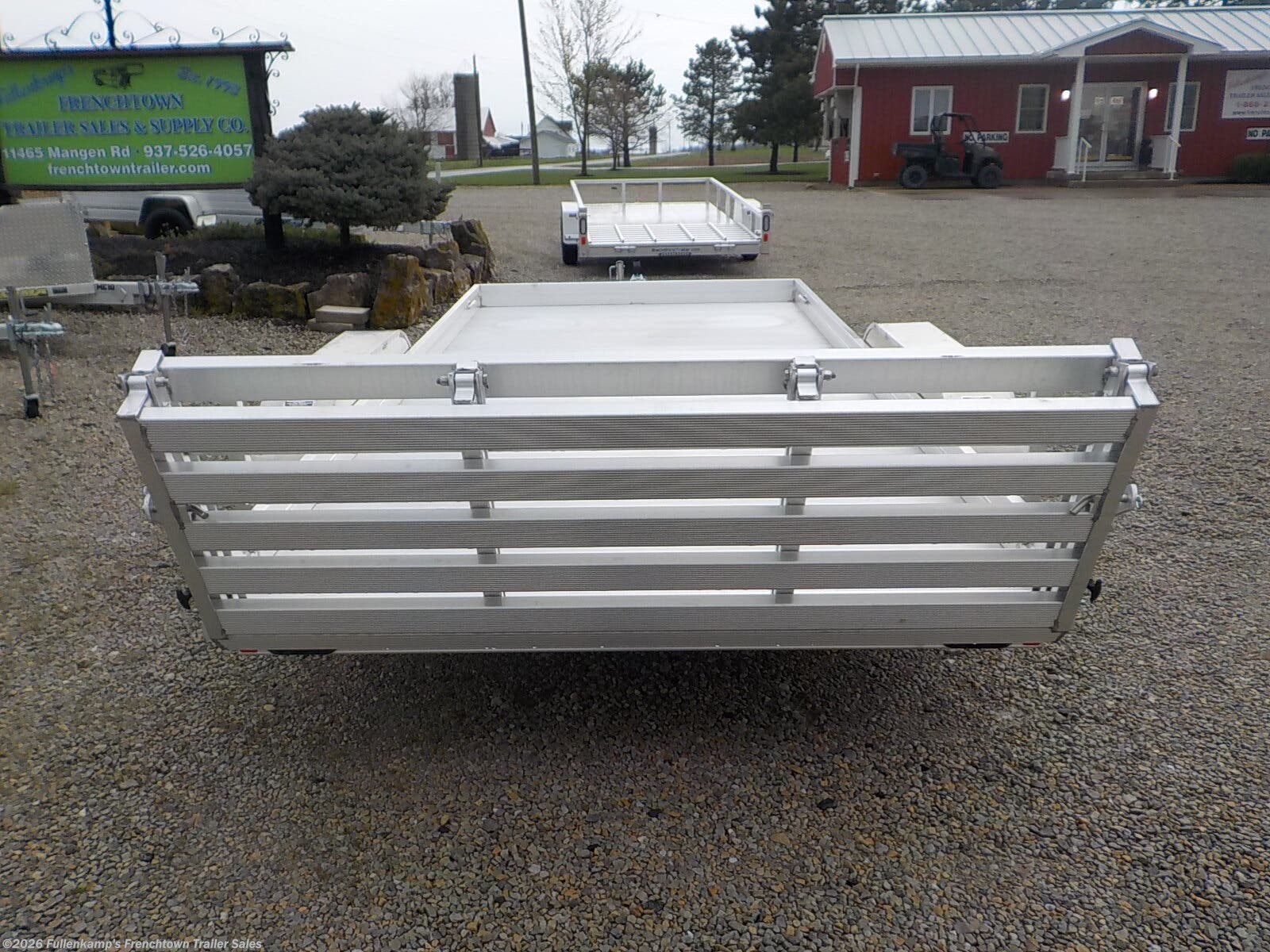 2026 Aluma  7816ESA-TA-EL-BT - New Utility Trailer for sale by Fullenkamp's Frenchtown Trailer Sales in Versailles, Ohio