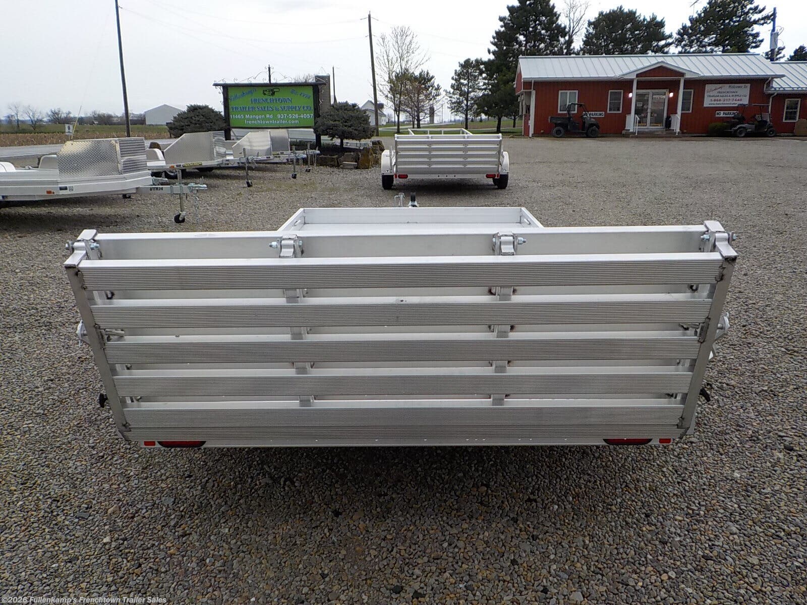 2026 Aluma 7814ESA-TA-EL-BT - New Utility Trailer for sale by Fullenkamp's Frenchtown Trailer Sales in Versailles, Ohio