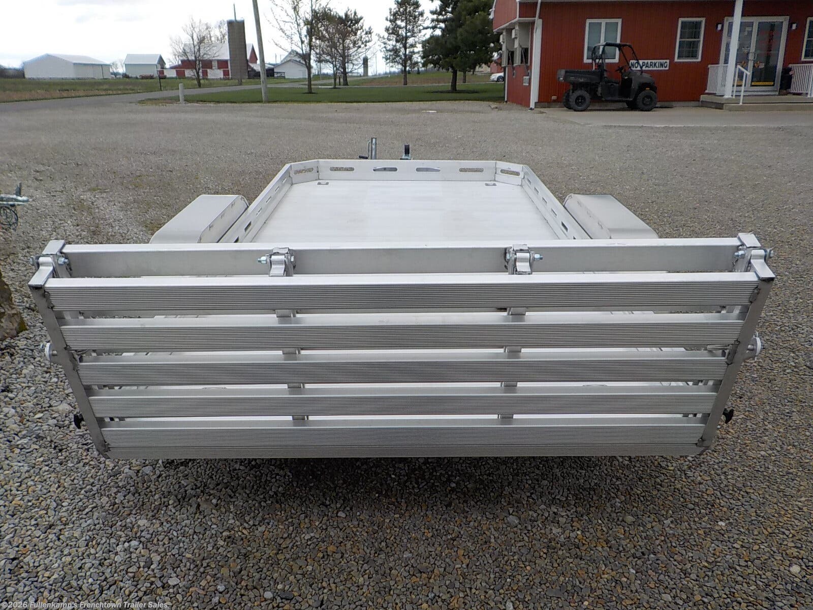 2026 Aluma 7814TA-EL-BT-TR-RTD - New Utility Trailer for sale by Fullenkamp's Frenchtown Trailer Sales in Versailles, Ohio