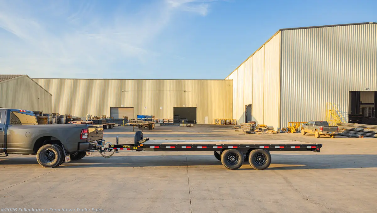 2026 Big Tex 14OE-20STA-S8BK - New Deckover/Flat Deck Trailer for sale by Fullenkamp's Frenchtown Trailer Sales in Versailles, Ohio