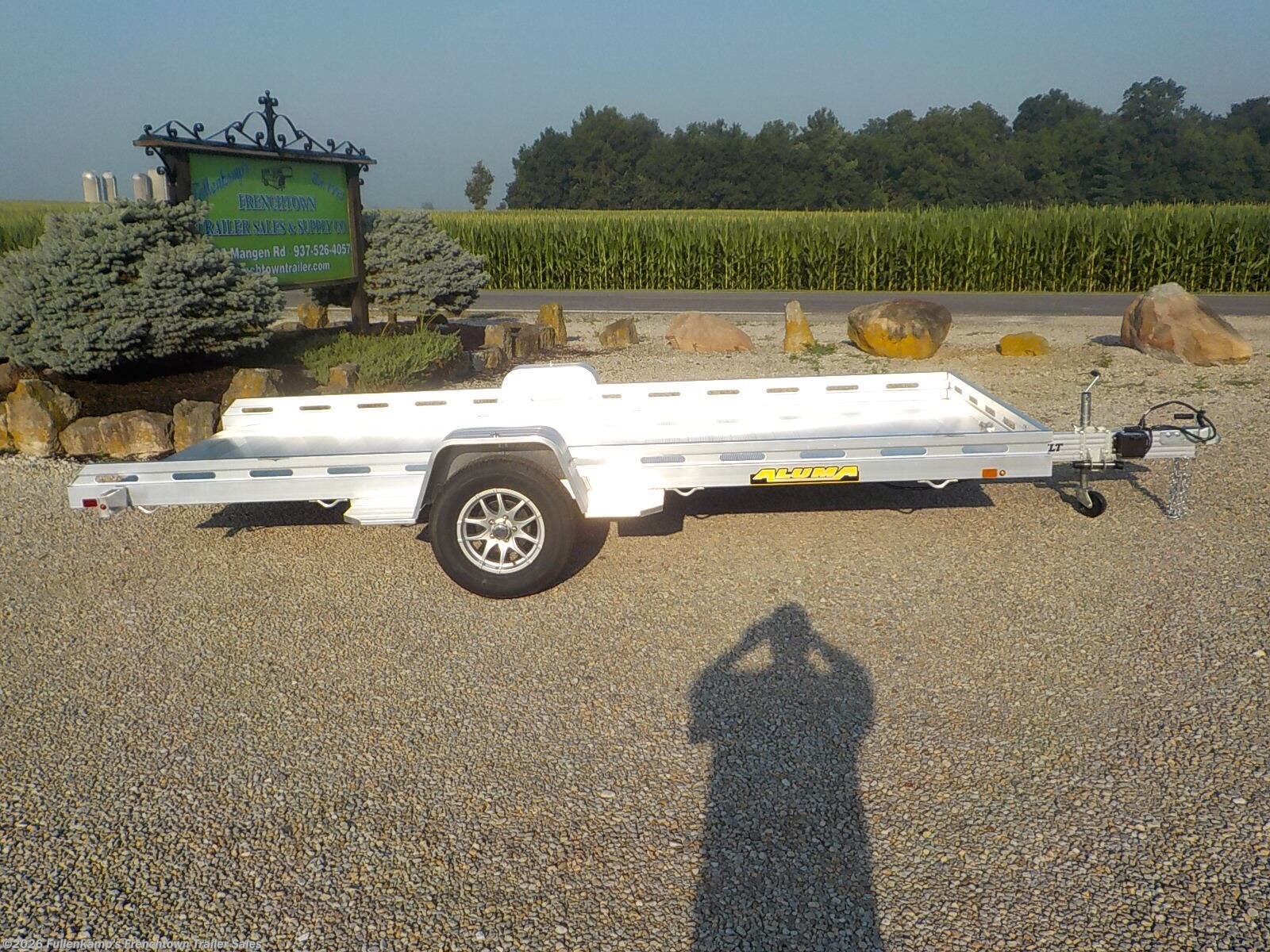 2026 Aluma 7815TILT - New Utility Trailer for sale by Fullenkamp's Frenchtown Trailer Sales in Versailles, Ohio