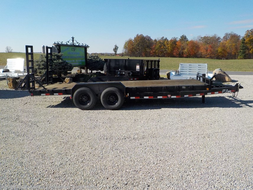 Used 2021 PJ Trailers C8 8" CHANNEL EQUIPMENT TRAILER available in Versailles, Ohio