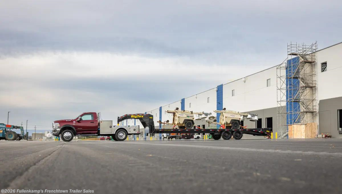 2026 Big Tex  14GN-33D5A-MRBK LR G - New Deckover/Flat Deck Trailer for sale by Fullenkamp's Frenchtown Trailer Sales in Versailles, Ohio