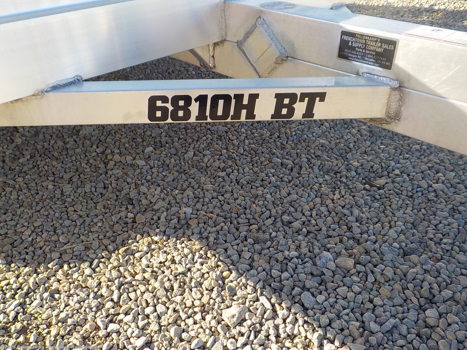 2026 Aluma  6810H S-BT - New Utility Trailer for sale by Fullenkamp's Frenchtown Trailer Sales in Versailles, Ohio