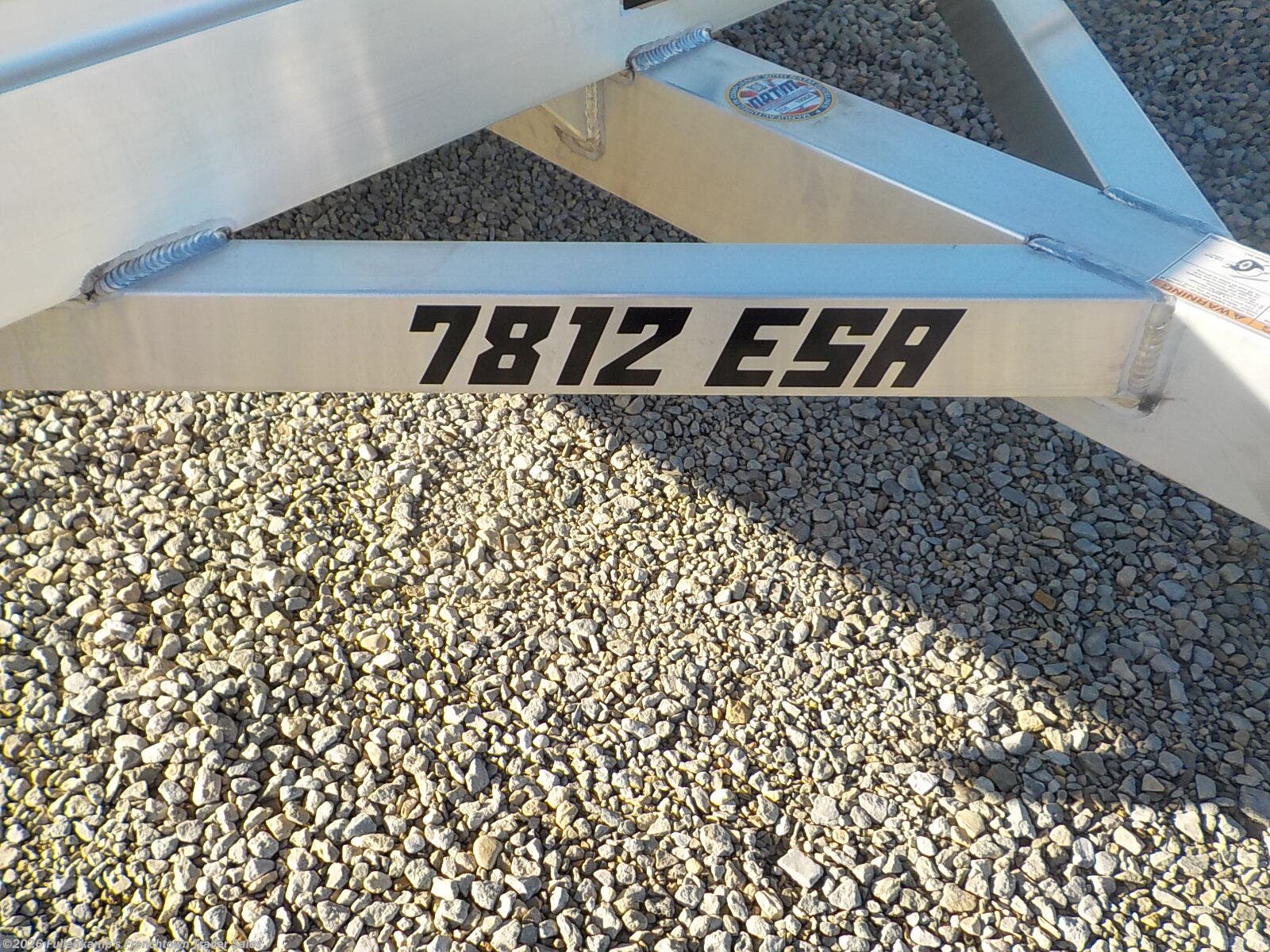 2026 Aluma 7812 ESA-S-TG - New Utility Trailer for sale by Fullenkamp's Frenchtown Trailer Sales in Versailles, Ohio