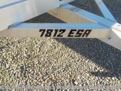 2026 Aluma 7812 ESA-S-TG - New Utility Trailer for sale by Fullenkamp's Frenchtown Trailer Sales in Versailles, Ohio
