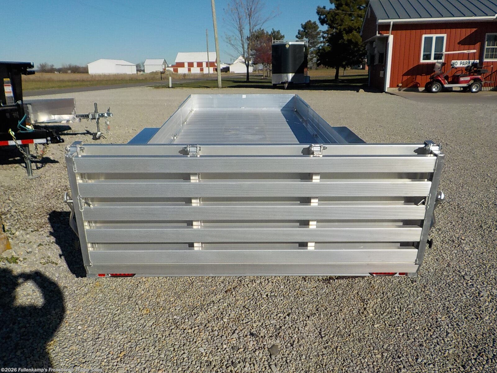 2026 Aluma  8122TA-EL-R-BT-SR - New Utility Trailer for sale by Fullenkamp's Frenchtown Trailer Sales in Versailles, Ohio