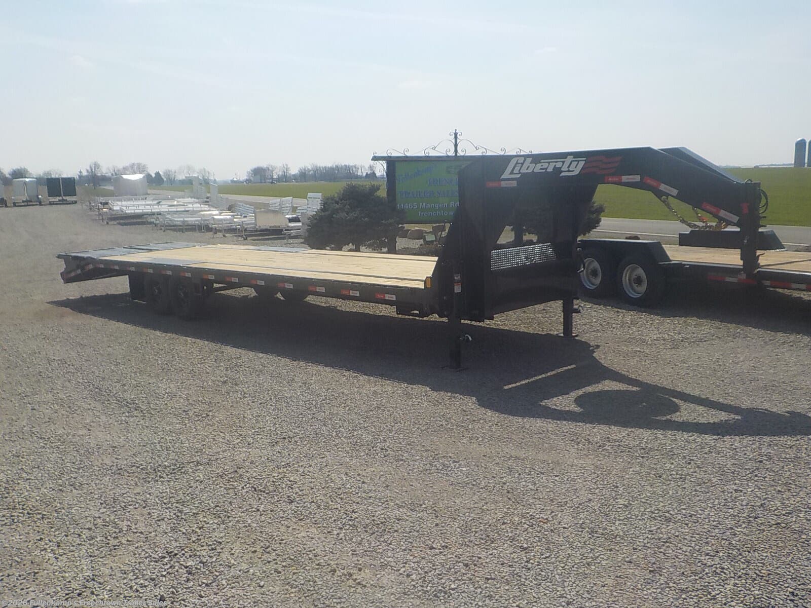 2026 Liberty  LF14K102X27+5B12GNPF - New Deckover/Flat Deck Trailer for sale by Fullenkamp's Frenchtown Trailer Sales in Versailles, Ohio