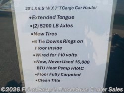 Used 2022 Luxe 8.5X20 TA3 available in Versailles, Ohio