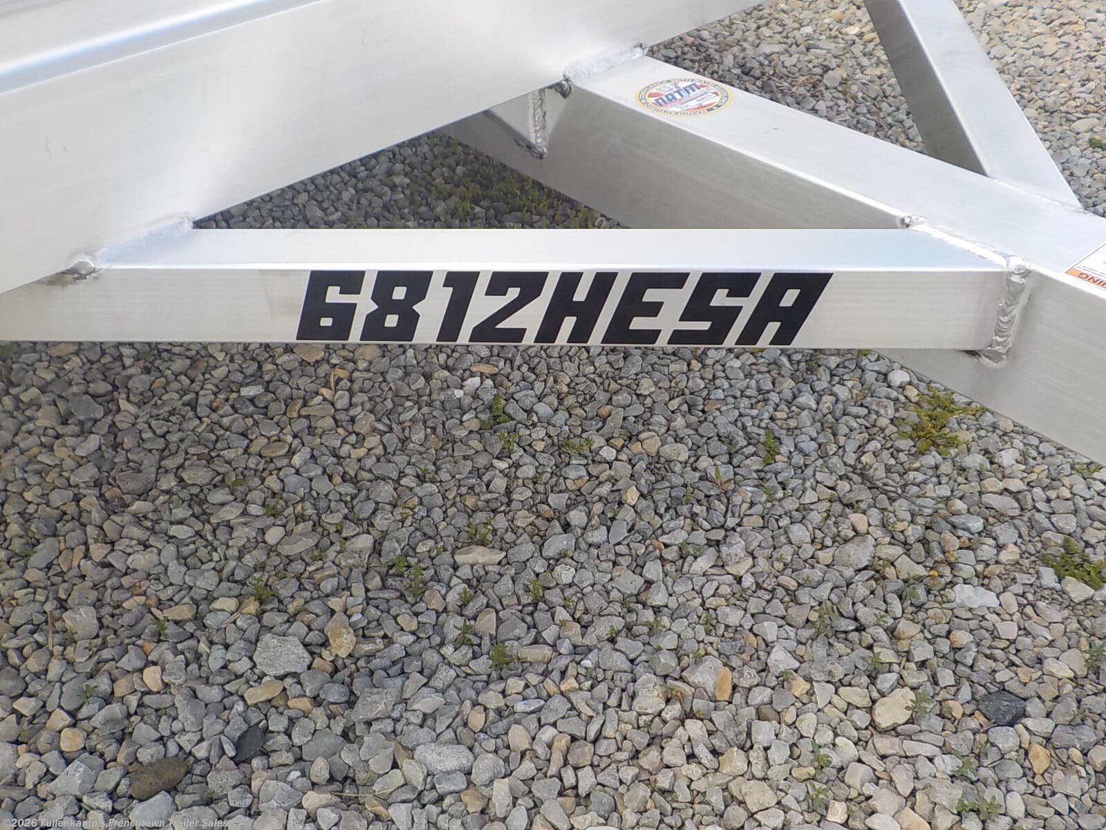 2027 Aluma  6812H-ESA - New Utility Trailer for sale by Fullenkamp's Frenchtown Trailer Sales in Versailles, Ohio