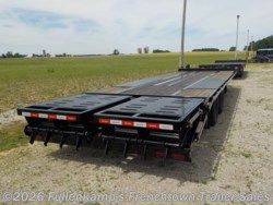 2026 Liberty LF25K102X25+5B12BPPF FLATBED TRAILER - New Deckover/Flat Deck Trailer for sale by Fullenkamp's Frenchtown Trailer Sales in Versailles, Ohio