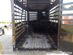2025 500 COMBO, 3-HORSE SLANT STOCK COMBO by Delta from Fullenkamp's Frenchtown Trailer Sales in Versailles, Ohio