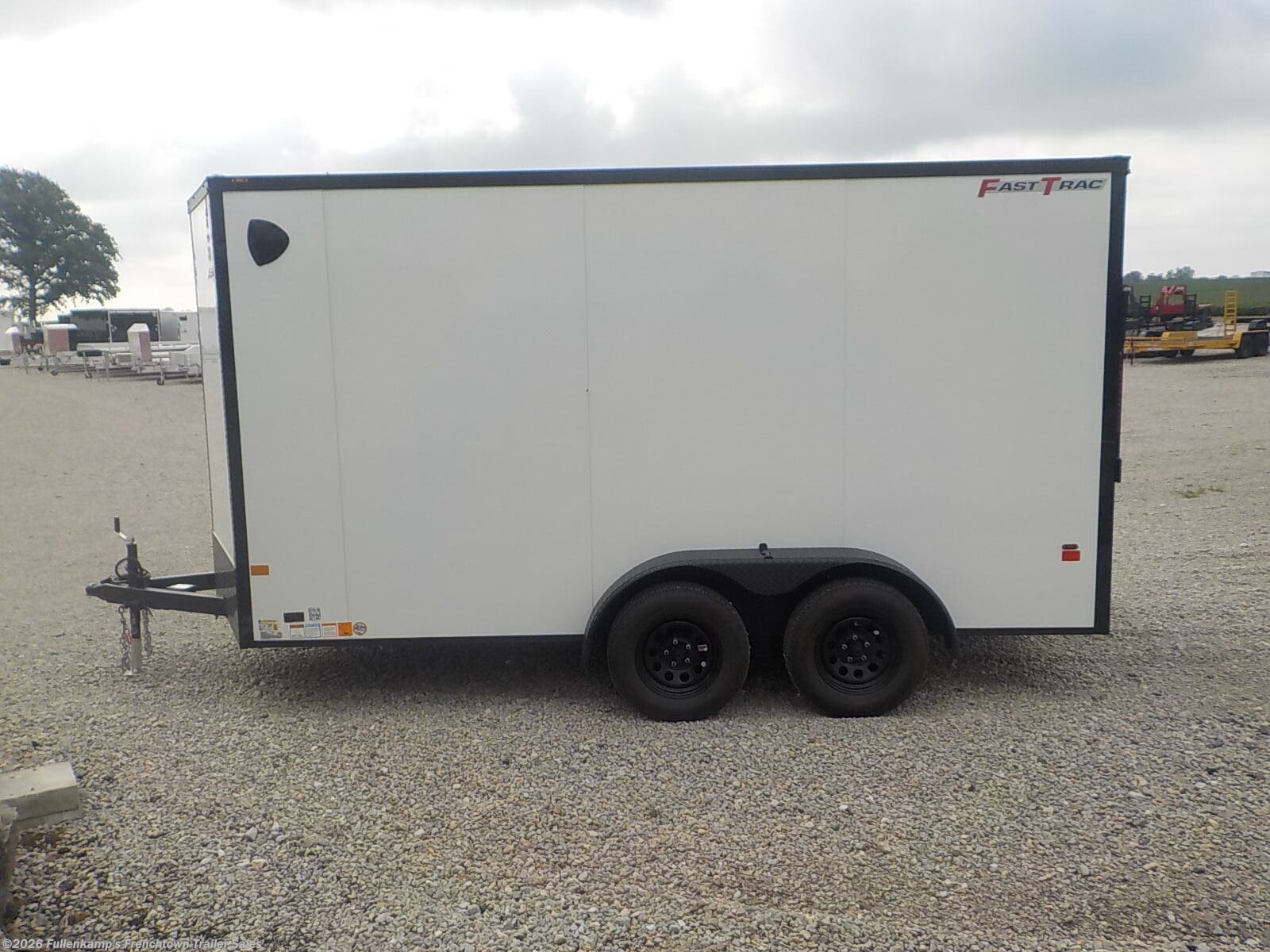 2026 FASTTRAC DLX FT714TS-D ENCLOSED CARGO TRAILER by Wells Cargo from Fullenkamp's Frenchtown Trailer Sales in Versailles, Ohio