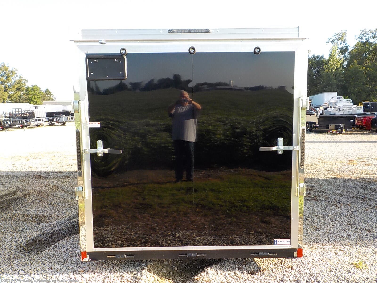 2027 BADLANDS BL716T2  ENCLOSED MOTORCYCLE TRAILER by Wells Cargo from Fullenkamp's Frenchtown Trailer Sales in Versailles, Ohio