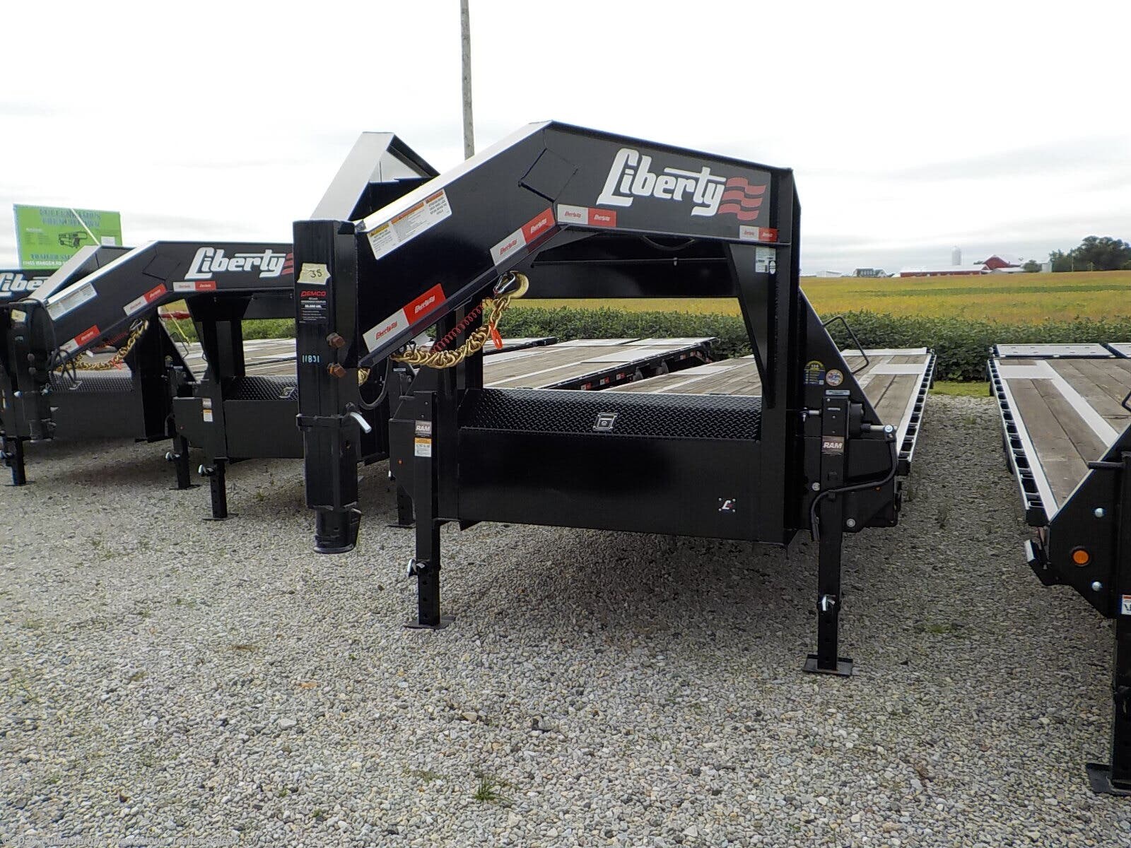2026 Liberty LF16K102X30+5B12GNPF SINGLE WHEEL FLATBED
