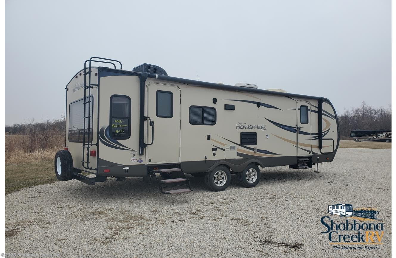 2015 Forest River Salem Hemisphere 263RL * - Used Travel Trailer For Sale by Shabbona Creek RV in Atkinson, Illinois