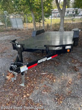 * 2023
* Empty Weight 2,350
* GVWR 7,000#
* (2) 3,500# Cambered Electric Brake
* 2&quot; Adjustable Bolt On Coupler
* 8/0 Grade 30 Safety Chains
* 3K Top WInd Jack, Wrapped 5&quot; Channel Tongue
* 3&quot; Channel Crossmembers w/ 16&quot; Centers
* 9&quot;x72&quot; Diamond Plate Fenders w/ Steps
* Multi Leaf Slipper Spring Suspension w/ Equalizer
* ST205/75R15 Load Range C Tires
* 15&quot; 5 Bolt White Spoke Wheels
* 11Guage Diamond Plate Deck
* LED Stop Tail Turn &amp; Clearance Lights
* 7 Wav RV Style Electric Plug
* 5ft Runner Style Slide-Out Ramps w/ Full Length Track &amp; Hide Away Storage

Call for details and pricing information!
Rentz Trailers
12826 US-19, Hudson, FL 34667
727-863-2700