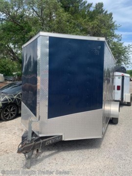 USED 7X12 PRECISION CARGO TRAILER, 
BLUE, 
EMPTY WEIGHT 1,300#
SOLD &quot;AS IS WHERE IS&quot; NO WARRANTY IS EXPRESSED OR IMPLIED
*Call for details and pricing information!*
*Rentz Trailers*
*12826 US-19, Hudson, FL 34667*
*727-863-2700*