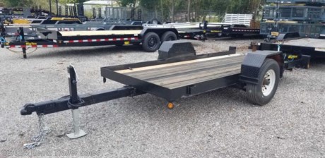 DITC tilt trailer 5.5&#39;x13&#39; used tilt 1350# empty weight 7000# GVWR electric brakes new jack and 14ply tires ready to work sold as is where is no warranty expressed or emplied.