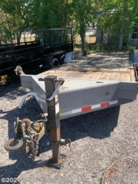 * USED
* 2016
* Gray
* GVWR 17,600#
* Empty Weight 3,296
* (2) 8,000# Oil Bath Axles
* Forward Self Adjusting Brakes
* 235/80R 16E Range Tires
* 2 5/16&quot; Coupler
* Rub-Rail &amp; Stake Pockets
* Bulkhead
* 4&#39; Stationary Deck w/ 16&#39; Tilt &amp; 2&#39; Non Load Bearing Ramp
* Hydraulically Locking Tilt Bed
* 10K Drop Leg Jack
* 16&quot; Corssmembers
* LED Lights
* A Frame Steel 14&quot; Tall Tool Box Built in the A Frame
* Pin In Style Removable Spare Tire Carrier
* Pallet Fork Holders
SOLD &quot;AS IS WHERE IS&quot; NO WARANTY IS EXPRESSED OR IMPLIED
Call for details and pricing information!
Rentz Trailers
12826 US-19, Hudson, FL 34667
727-863-2700