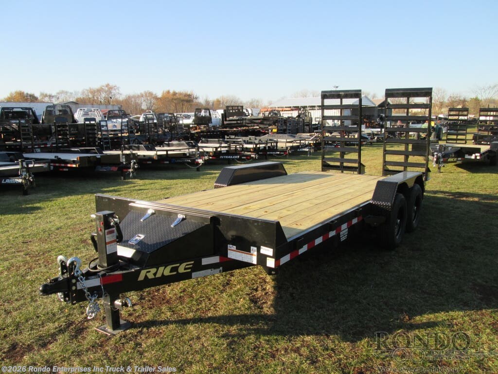 Flatbed Trailer for sale | New Rice Trailers Equipment FMEMR8218 ...