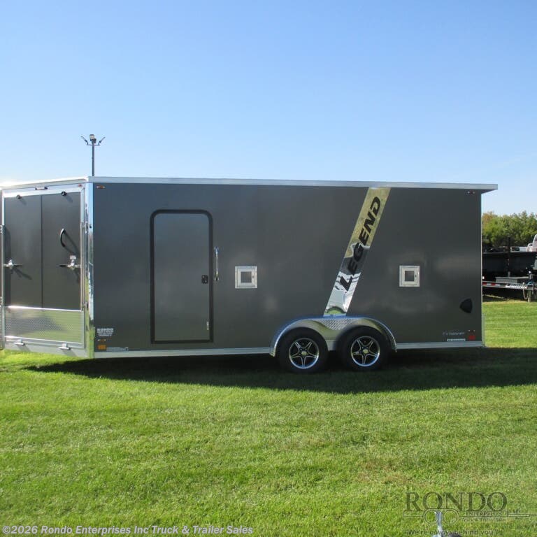 2027 Legend Trailers Enclosed Snowmobile 7.5X23ETA35 Bumper Pull ...