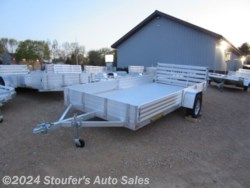 New 2023 Aluma 8112S-R-BT-SR 8112SR BT 6.7 X 12 ALUM UTV/ATV/UTIL TRAILER available in Madison Lake, Minnesota