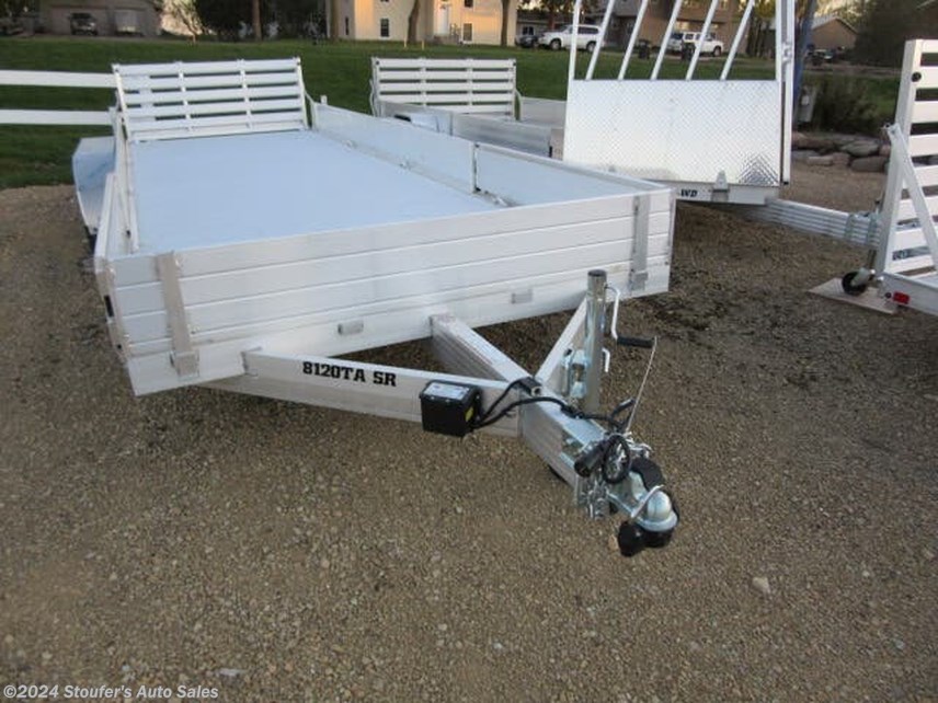 New 2023 Aluma 8120TA-R-BT-SR 8120TA-R-BT-SR 6.8 X 20 UTV/ATV/UTILITY TRAILER available in Madison Lake, Minnesota