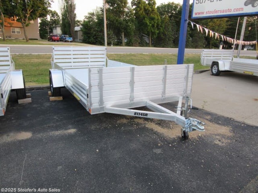 New 2024 Aluma 8115S-R-BT-SR 8115SRBT 6.6 X 15 UTIL TRL W/BF TG available in Madison Lake, Minnesota