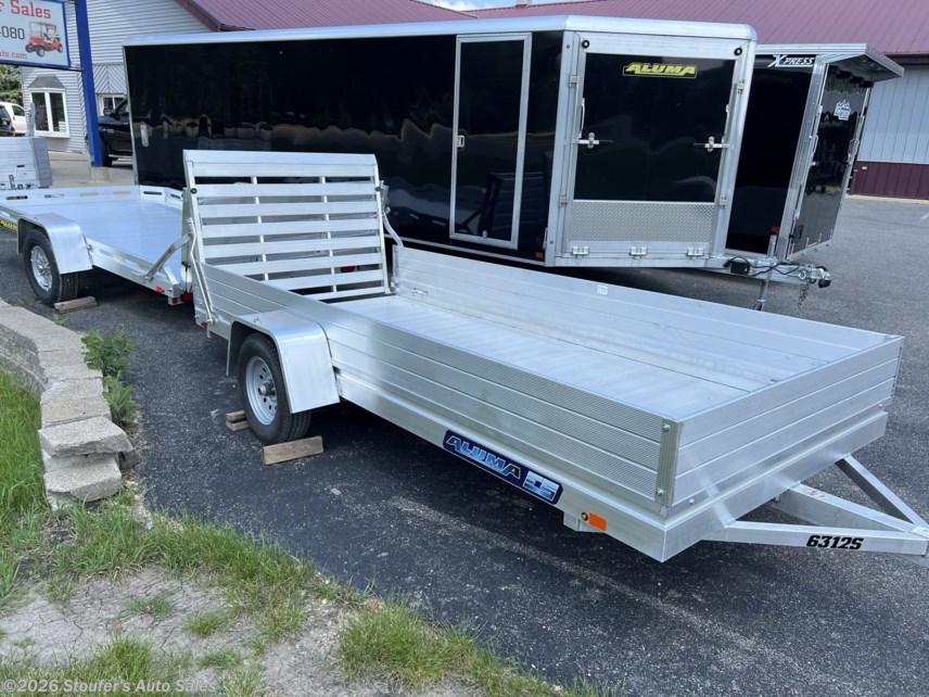 Aluma Rv 2024 Aluma 6312ES 6310ES 5.3 X 12 UTILITY TRAILER W/1FT SIDE RACKS