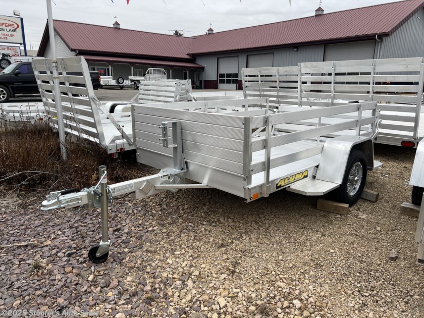 New 2025 Aluma 638S-BT 638-BT 5.3 X 8 UTILITY TRAILER BIFOLD TAIL GATE available in Madison Lake, Minnesota