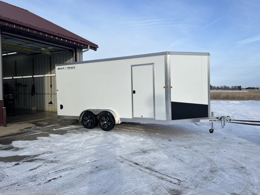 New 2025 Bear Track BTE7516T 7&apos;6&quot; X 16&apos; ENCLOSED CARGO TRAILER available in Madison Lake, Minnesota