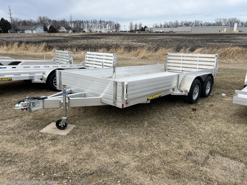 New 2026 Aluma 8116TA-R-BT-SR 8116TA 6&apos;7 x 16&apos; tandem axle UTV/ATV/Utility Trail available in Madison Lake, Minnesota