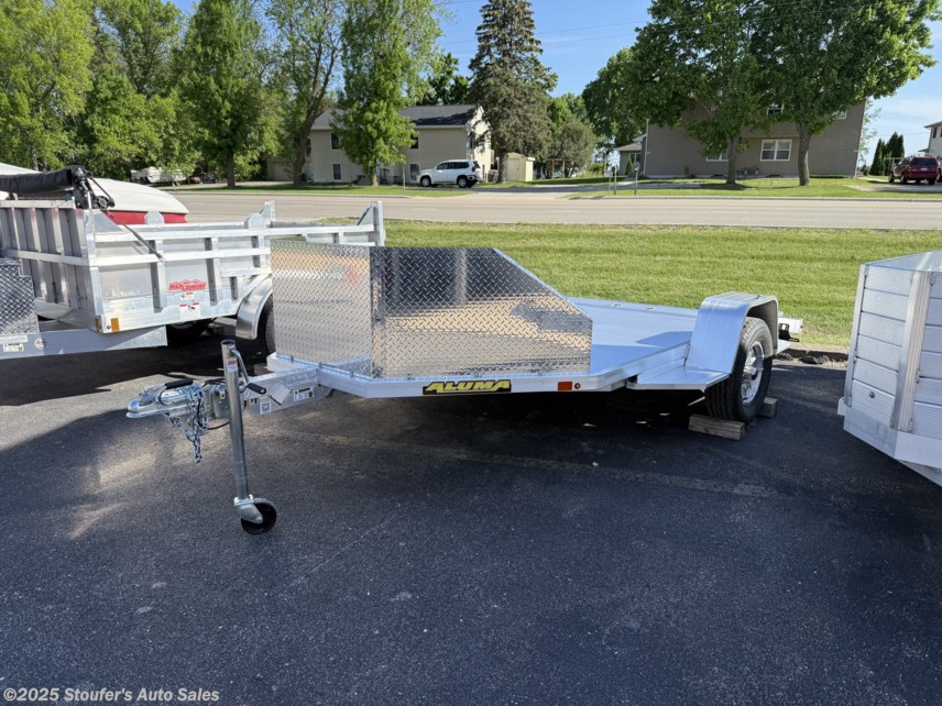New 2026 Aluma MC210S-R 2 Place Motorcycle Trailer/Utv Trailer available in Madison Lake, Minnesota